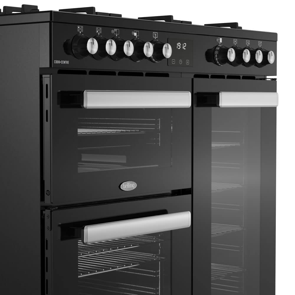 Cookcentre 90 DF 90 cm Zwart - Afbeelding 7