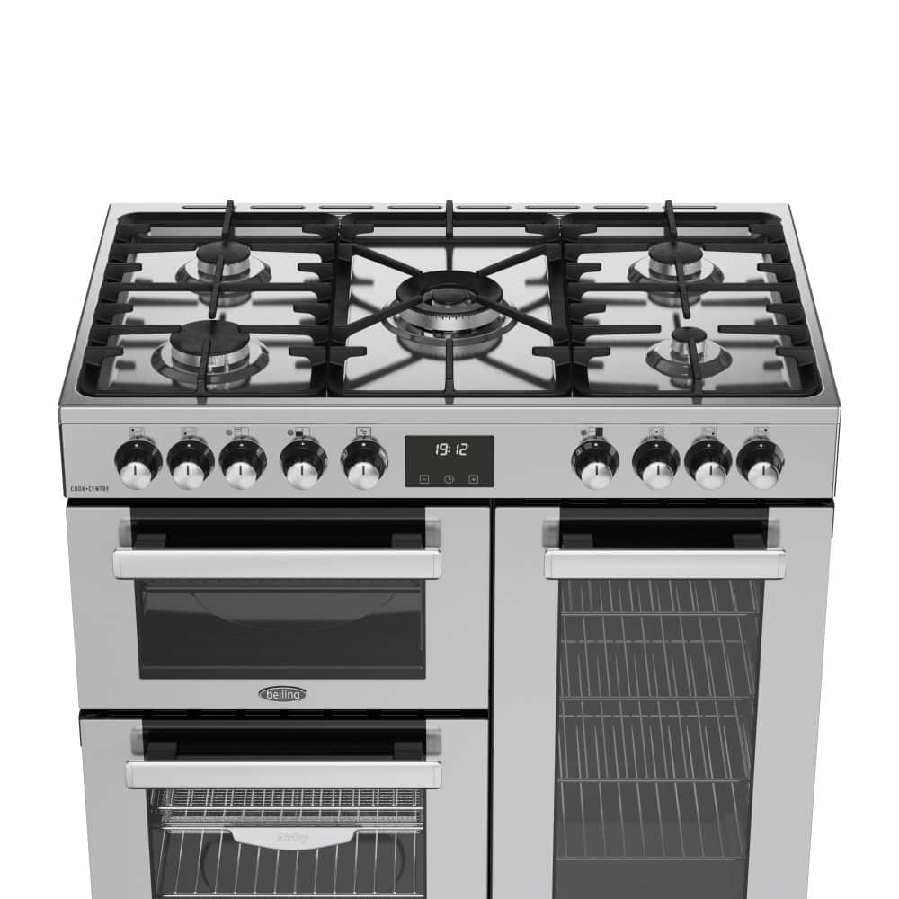 Cookcentre 90 DF 90 cm RVS - Afbeelding 3