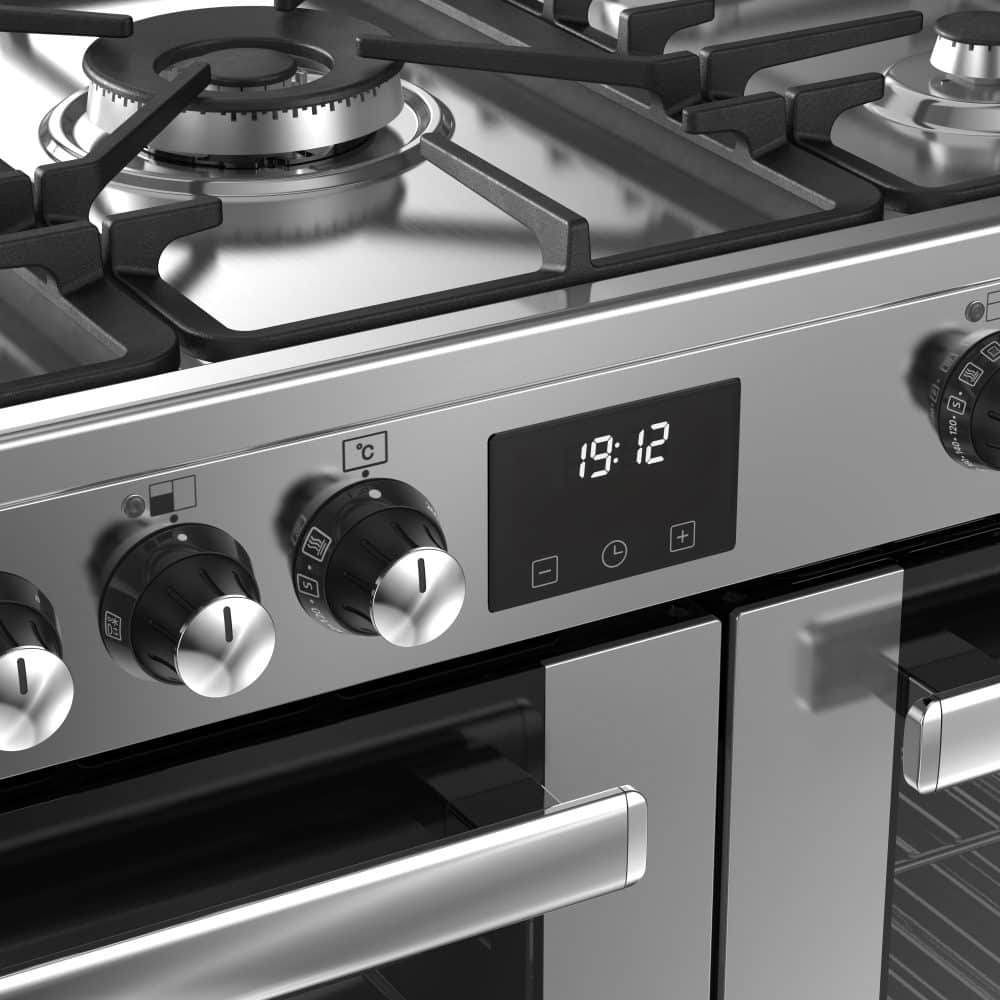 Cookcentre 90 DF 90 cm RVS - Afbeelding 4