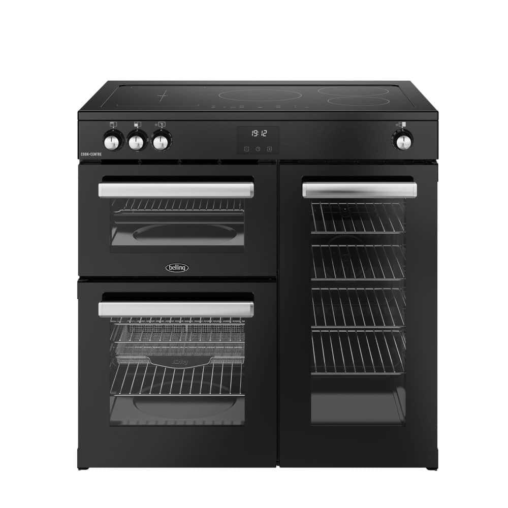 Cookcentre 90 Ei 90 cm Zwart