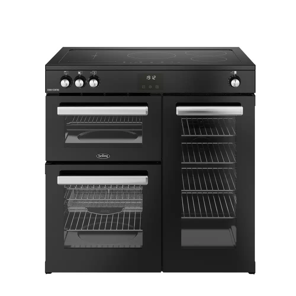 Cookcentre 90 Ei 90 cm Zwart