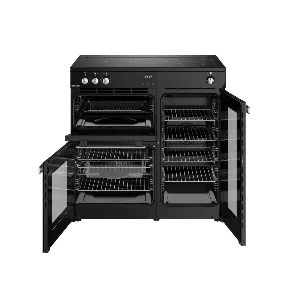 Cookcentre 90 Ei 90 cm Zwart - Afbeelding 2