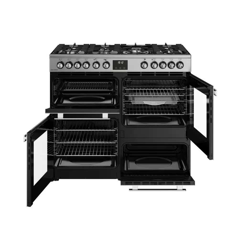 Cookcentre 100 DF 100 cm RVS - Afbeelding 2