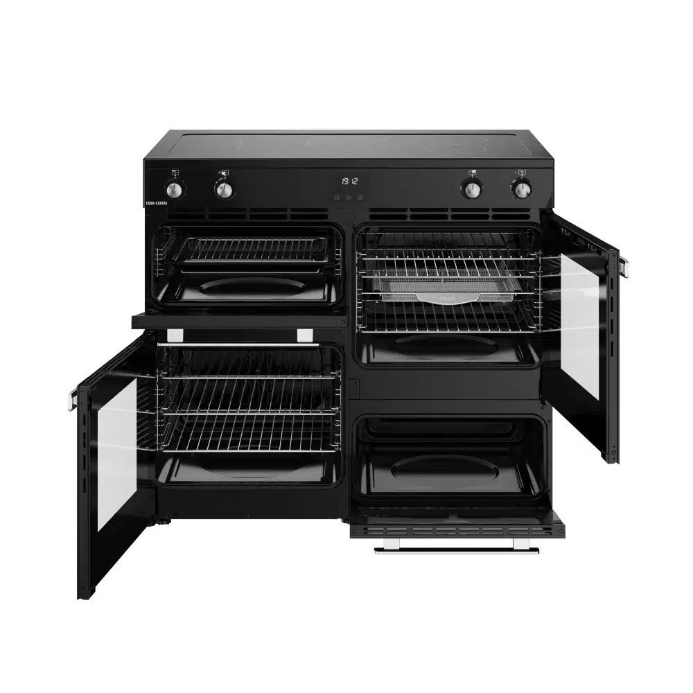 Cookcentre 100 Ei 100 cm Zwart - Afbeelding 2