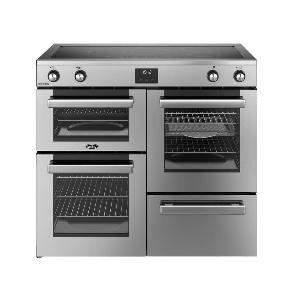 Cookcentre 100 Ei 100 cm RVS