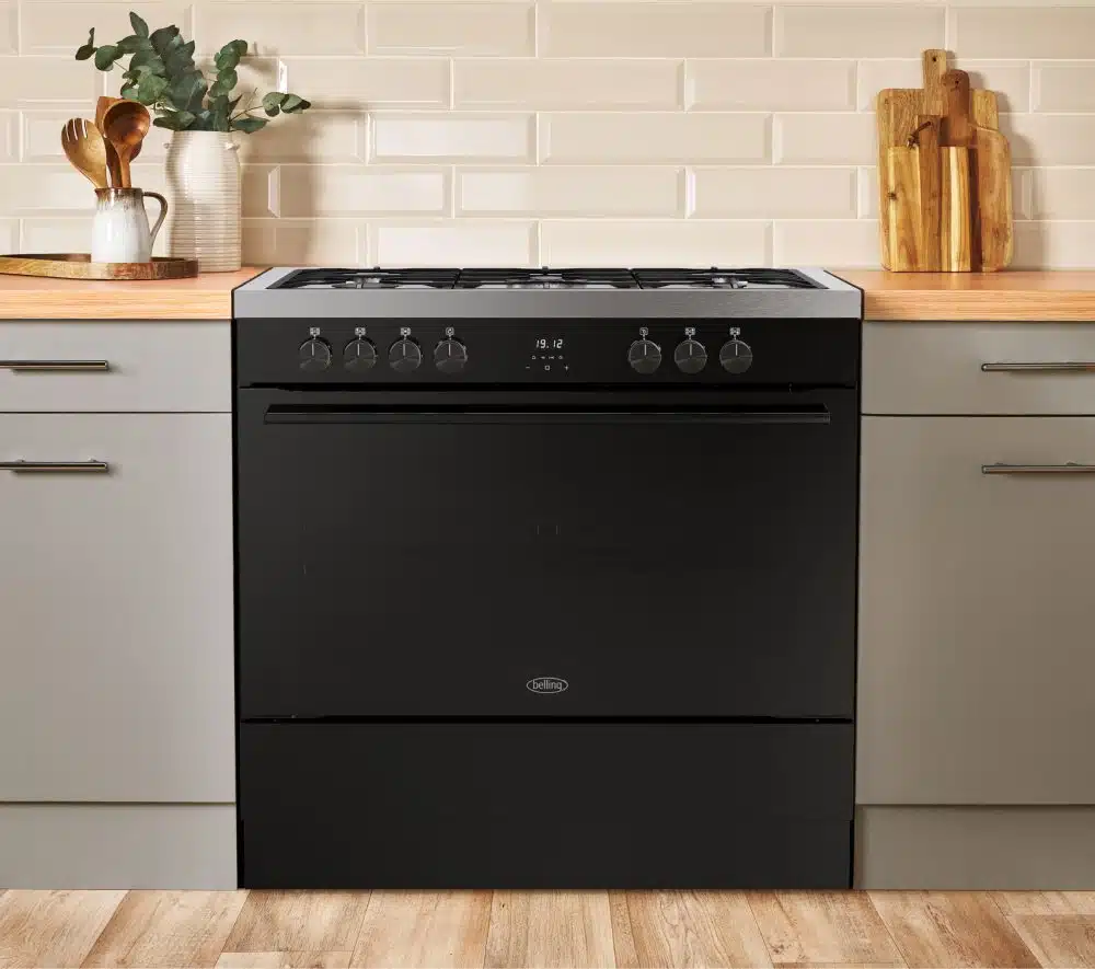 Vision single oven 90 DF Zwart - Afbeelding 3