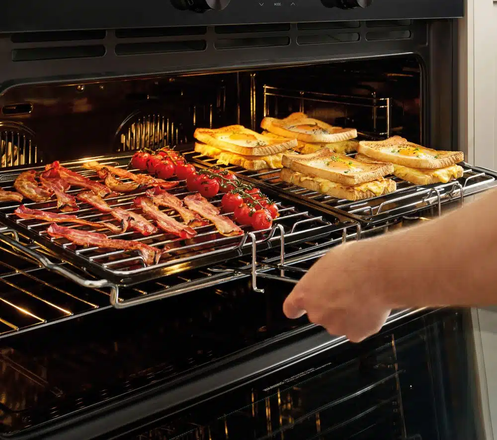 Vision single oven 90 DF Zwart - Afbeelding 8