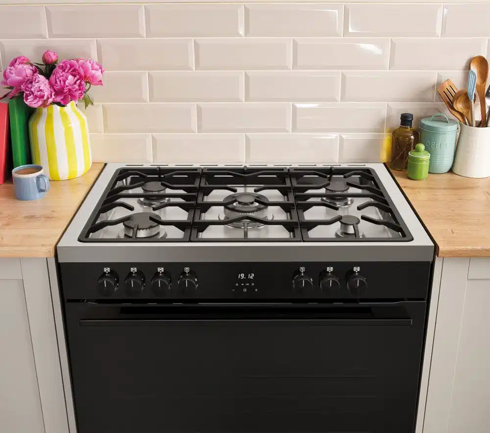 Vision single oven 90 DF Zwart - Afbeelding 9