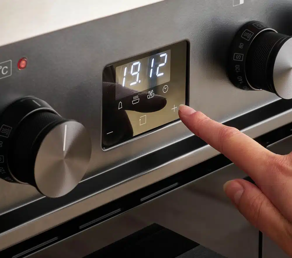 Vision single oven 90 DF Zwart - Afbeelding 12