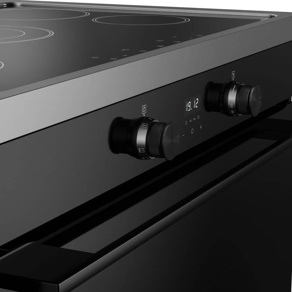 Vision single oven 90 Ei Zwart - Afbeelding 3
