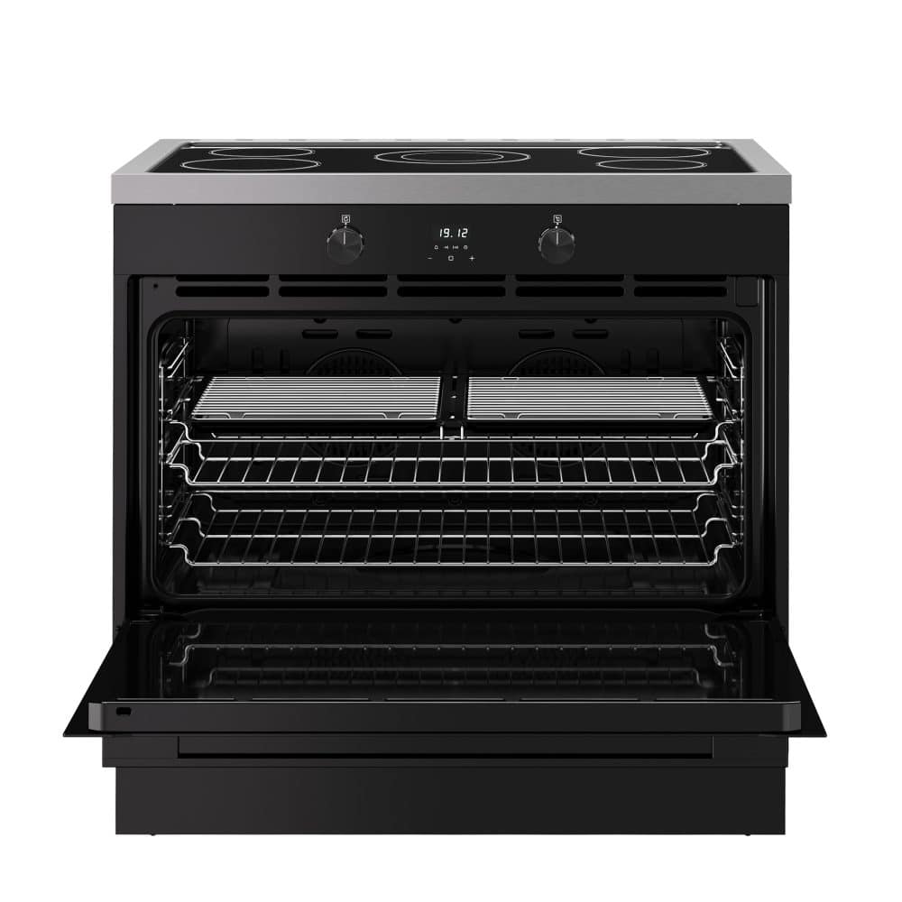 Vision single oven 90 Ei Zwart - Afbeelding 2