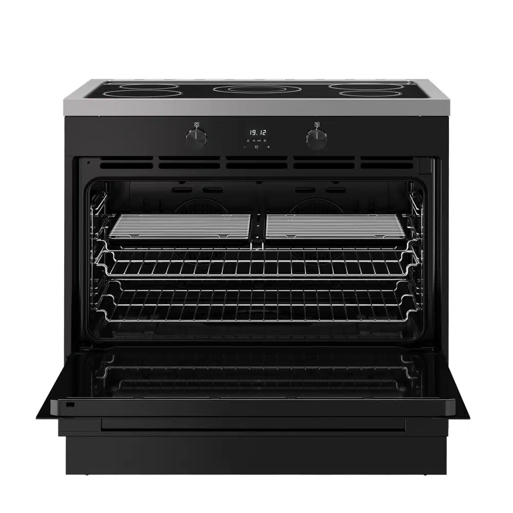 Vision single oven 90 Ei Zwart - Afbeelding 2