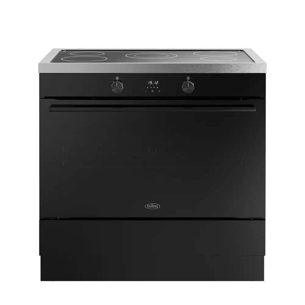 Vision single oven 90 Ei Zwart