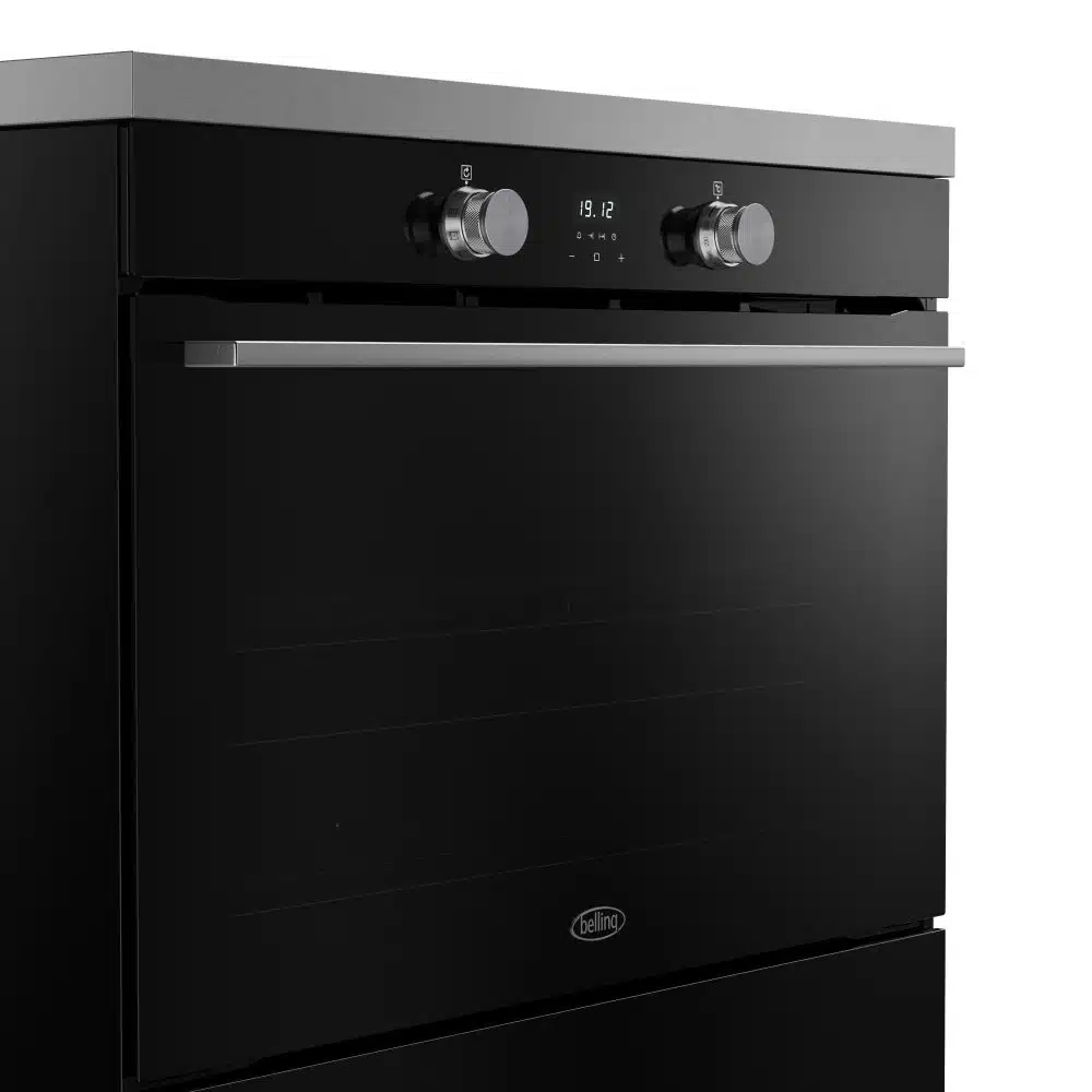 Vision single oven 90 Ei Zwart Zilver - Afbeelding 5