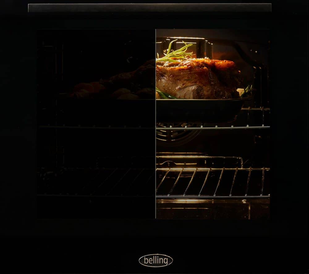 Vision single oven 90 Ei Zwart Zilver - Afbeelding 12