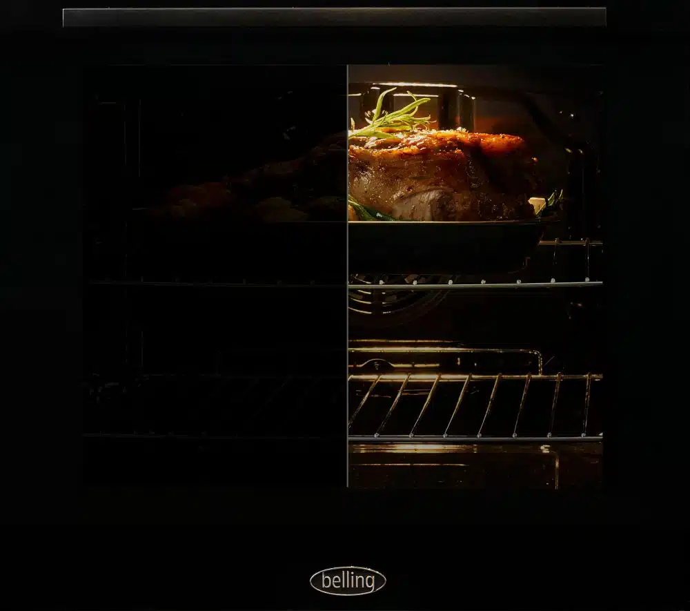 Vision single oven 90 Ei Zwart Zilver - Afbeelding 12