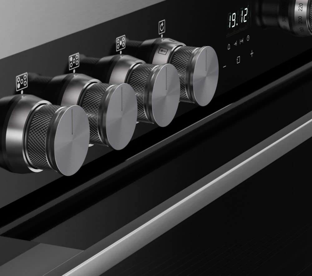 Vision single oven 90 Ei Zwart Zilver - Afbeelding 11