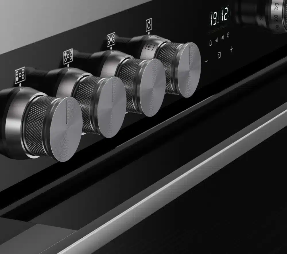 Vision single oven 90 Ei Zwart Zilver - Afbeelding 11